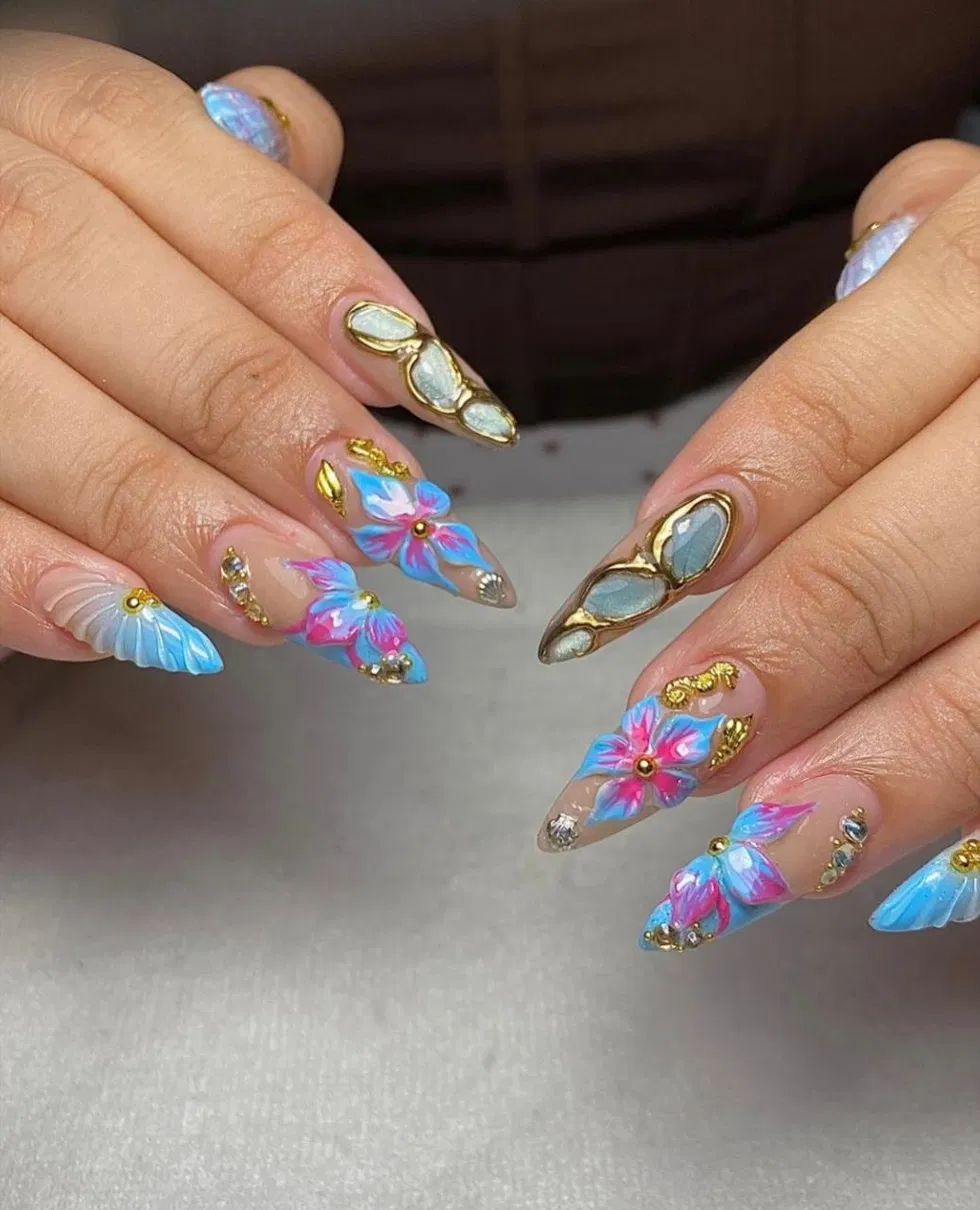 3D Flowers